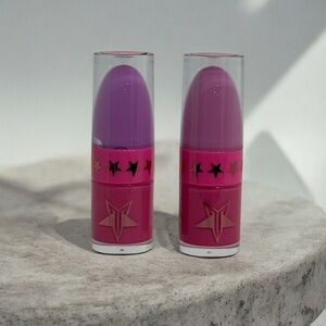 Set of 2 Jeffree Star Mini Liquid Lipsticks.